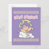 Baby Hercules - Stay Strong Postcard Briefkaart (Voorkant / Achterkant)