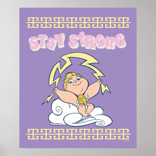 Baby Hercules - Stay Strong Poster (Voorkant)