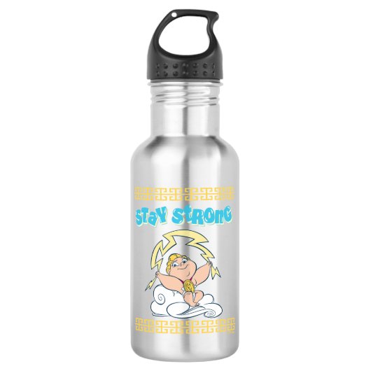 Baby Hercules - Stay Strong Stainless Steel Water  Waterfles (Voorkant)