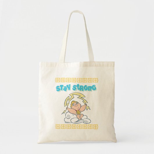 Baby Hercules - Stay Strong Tote Bag (Voorkant)