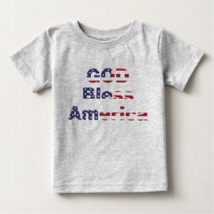 Baby Heritage Stars & Stripes T-shirt - Patriotisc
