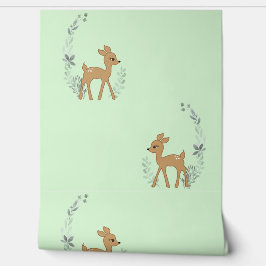 Baby Herten Fawn Design Behang
