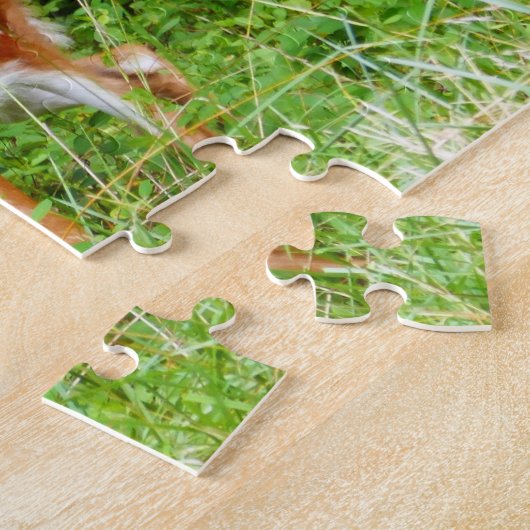 Baby Herten in de Bossen Natuur Fotografie Legpuzzel (Zijkant)