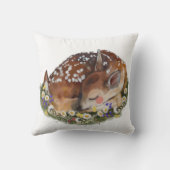 Baby herten meisjes kussen (Achterkant)