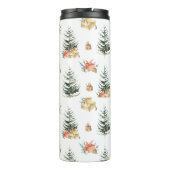 Baby Herten met Buffalo Plaid Thermosbeker (Achterkant)