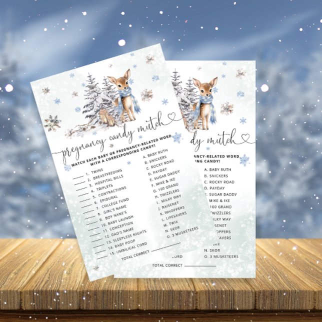 Baby Herten Zwangerschap Snoep Bar | Baby showers  (Creator heeft geüpload)