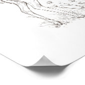  Baby hertenkwekerij Poster (Hoek)