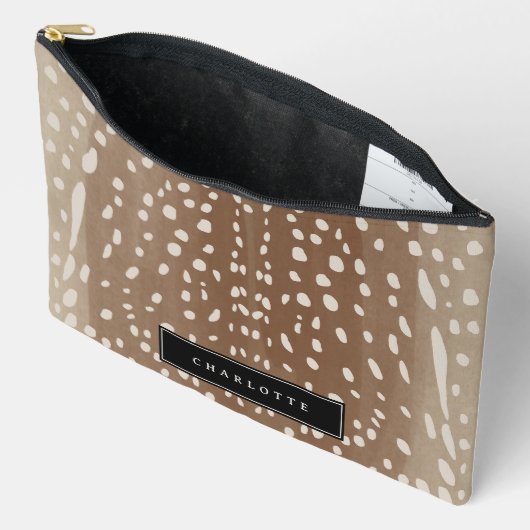 Baby Hertenvlekken Dierenprint Patroon Etui (Open)