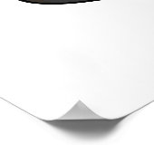 Baby Hertz me Funny Loud Hailer Sound Pun Poster (Hoek)