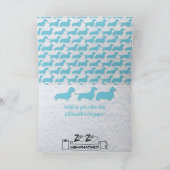 Baby Het is buiten Covid Feestdagen Kaart (Binnen)