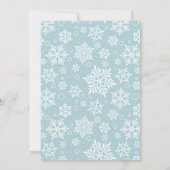 Baby Het is buiten koud | BABY SHOWER Kaart (Achterkant)