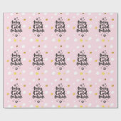 Baby Het is buiten koud Cadeaupapier (Vlak)