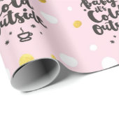 Baby Het is buiten koud Cadeaupapier (Rol Hoek)