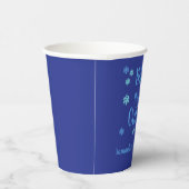 Baby Het is buiten koud Papieren Bekers (Rechts)