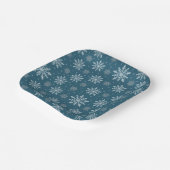 Baby Het is buiten koud Papieren Bordje (Gebogen)