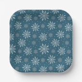 Baby Het is buiten koud Papieren Bordje (Voorkant)