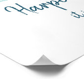 Baby Het is buiten koud Poster (Hoek)