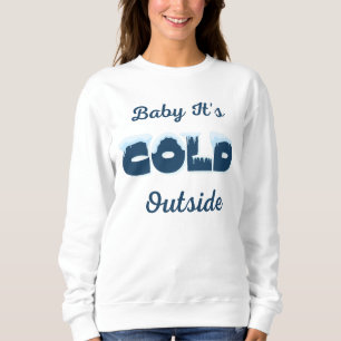 Baby Het is buiten koud Trui