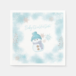 Baby Het is Cold Outside Baby shower Paper Napkin Servet