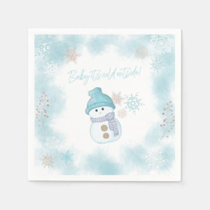 Baby Het is Cold Outside Baby shower Paper Napkin Servet
