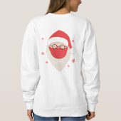 Baby het is Covid buiten de Kerstman met masker Trui (Achterkant)