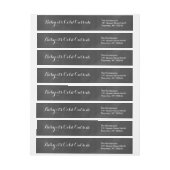 Baby het is de Koude Buiten de Etiketten van het A (Vel)