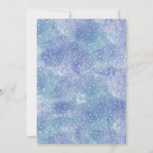 Baby Het is de Koude Uitnodiging van het Baby show (Achterkant)