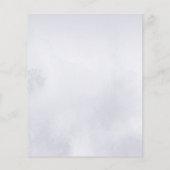 Baby Het is de Koude Uitnodiging van het Baby show (Achterkant)