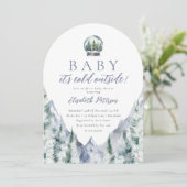 Baby Het is de Koude Uitnodiging van het Buiten Ba (Staand voorkant)