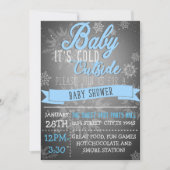 Baby Het is de Koude Uitnodiging van het Buiten Ba (Voorkant)