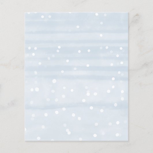 Baby Het is de Koude Uitnodiging van het Buiten Ba (Achterkant)