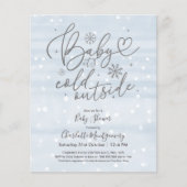 Baby Het is de Koude Uitnodiging van het Buiten Ba (Voorkant)