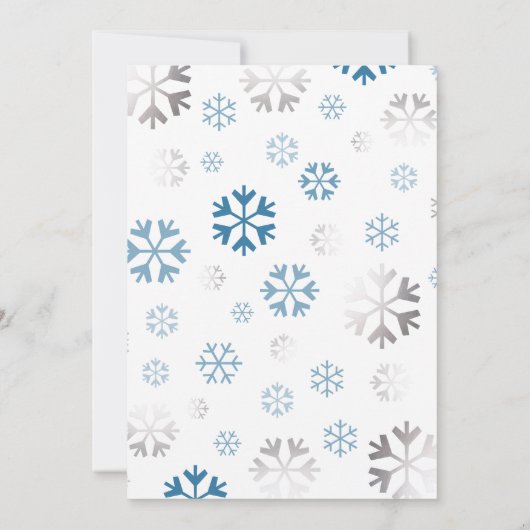 Baby Het is de Koude Uitnodiging van het Buiten Ba (Achterkant)