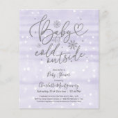 Baby Het is de Koude Uitnodiging van het Buiten Ba (Voorkant)