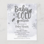 Baby Het is de Koude Uitnodiging van het Buiten Ba (Voorkant)