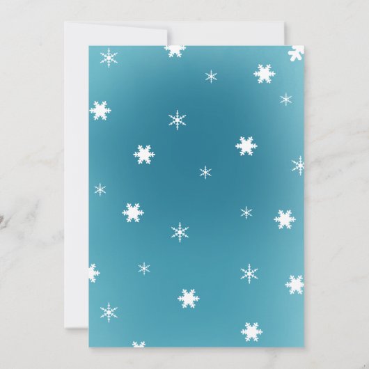 Baby Het is de Koude Uitnodiging van het Buiten Ba (Achterkant)