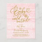 Baby Het is de Koude Uitnodiging van het Buiten Ba (Voorkant)