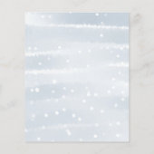 Baby Het is de Koude Uitnodiging van het Buiten Ba (Achterkant)