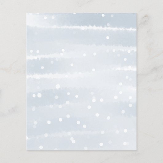 Baby Het is de Koude Uitnodiging van het Buiten Ba (Achterkant)