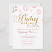 Baby Het is de Koude Uitnodiging van het Buiten Ba (Voorkant)
