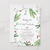 Baby Het is de Koude Uitnodiging van het Buiten Ba (Voorkant)