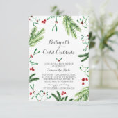 Baby Het is de Koude Uitnodiging van het Buiten Ba (Staand voorkant)