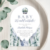 Baby Het is de Koude Uitnodiging van het Buiten Ba