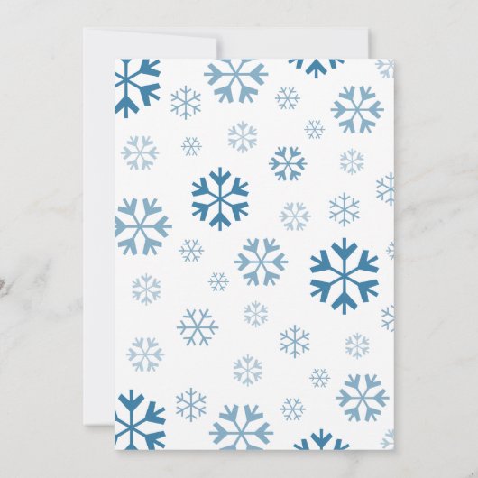 Baby Het is de Koude Uitnodiging van het Buiten Ba (Achterkant)