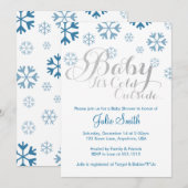 Baby Het is de Koude Uitnodiging van het Buiten Ba (Voorkant / Achterkant)