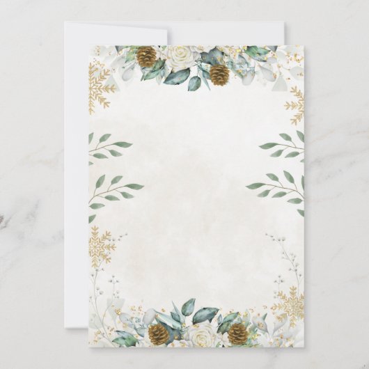 Baby Het is de Koude Uitnodiging van het Buiten Ba (Achterkant)