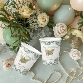 Baby Het is de Koude Uitnodiging van het Buiten Ba Papieren Bekers