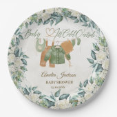 Baby Het is de Koude Uitnodiging van het Buiten Ba Papieren Bordje (Voorkant)