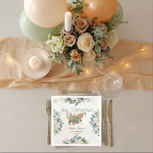 Baby Het is de Koude Uitnodiging van het Buiten Ba Servet