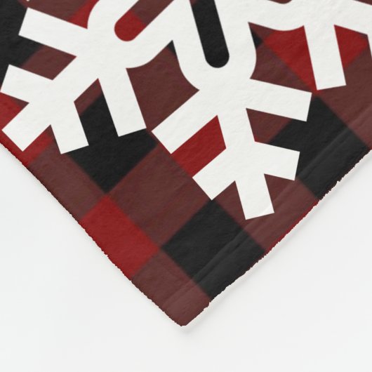 Baby Het is Freakin Cold Outside Pset Kerstmis Fleece Deken (Hoek)